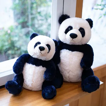 Süper Sevimli Simülasyon Panda Bebek Dolması peluş oyuncak Sarılma Ve Uyku Yumuşak Ve Veren Çocuk Doğum Günü Hediyeleri 15