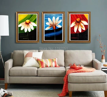çiçekler tuval resimlerinde modern dekoratif güzel sanatlar simplicility güzellik vintage stil soyut çiçekler 3 paneller posterler olduğunu 14