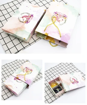 unicorn Kağıt Kutusu Düğün Doğum Günü Partisi Hediyeler El Yapımı Macaron Çikolata Ambalaj Kutusu 100pcs lot Ücretsiz kargo 1