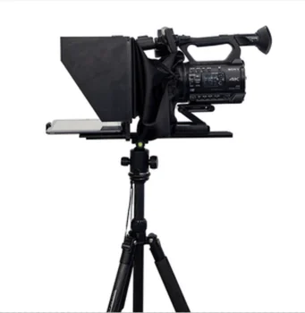 TY-320Pro Taşınabilir Teleprompter İpad Smartphone İçin DSLR Kamera Video Röportaj Vlogger Mini Teleprompter 16
