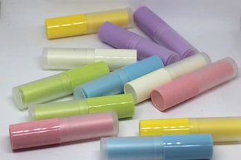 24 adet/grup 4 g / ml Şeker Renkli Boş DUDAK BALSAMI Tüpleri DIY Plastik Ruj Renkli Kozmetik Kapları Seyahat İçin