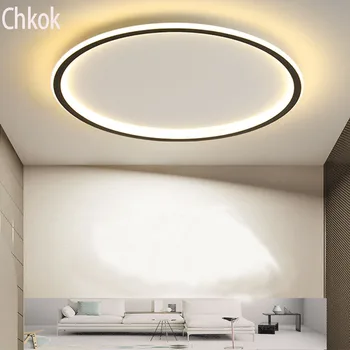 Chkok İskandinav Modern panel aydınlatma ev lüks LED tavan ışık Yaratıcı oturma odası yatak odası led ışık 4