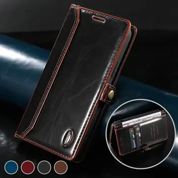 P30 Lite Y9 Başbakan P Akıllı Z Lüks Kılıf RFID Engelleme Benzersiz deri cüzdan Kabuk için Huawei P30 Pro Y 9 P20 2019 Flip Çapa 15