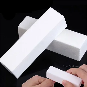 Beyaz Sünger Nail Art Zımpara Tampon Blok Tırnak Taşlama Parlatma Tırnak Dosyaları Manikür Pedikür Aracı Toptan 30# 15