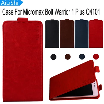 AiLiShi Sıcak!!! Micromax Bolt Savaşçı 1 Artı Q4101 için Kılıf PU Kapak Kılıf Özel %100 % Özel Telefon Kapak Cilt + Takip 11