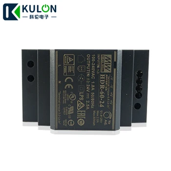 Orijinal ORTALAMA KUYU HDR-60-48 1.25 Bir 48 V 60 W meanwell Ultra ince adım şekli DIN Ray Güç Kaynağı DC çıkış ayarlanabilir 5