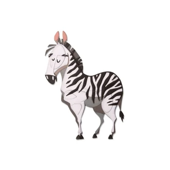 Zebra kalıp kesme yeni kalıp kesme için kullanılabilir damga dekorasyon modeli zanaat fotoğraf albümü karalama defteri metal kesme kalıp 17