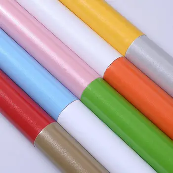 Klasik yapışkan kağıt PVC Kendinden Yapışkanlı Duvar Kağıtları Yenileme Mutfak Masaüstü Dolabı Filmler Ev Yapışkan Kağıt Çıkartması Duvar Sticker