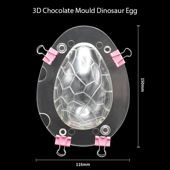 3d Sevimli Paskalya yumurtası Kek Kalıbı Fondan Kek Araçları Çikolata Kalıp Çerez Şeker Kalıpları Kek Pişirme Pasta Dekorasyon Aracı DIY Plastik 15