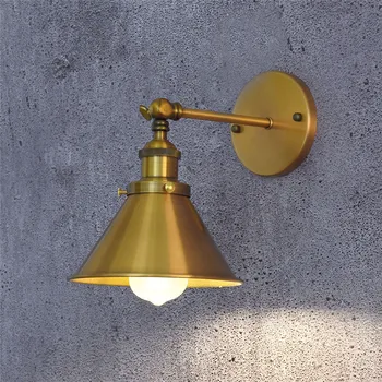 Retro Loft Edison Duvar Aplik Endüstriyel Demir Lamba LED Duvar aydınlatma armatürleri Ev Dekor iç mekan aydınlatması Lampara Pared 13