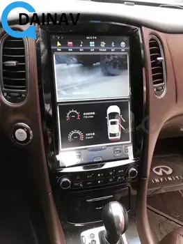 Dikey ekran araba radyo GPS navigasyon Infiniti QX50 2015 2016 2017 araba DVD oynatıcı Autoradio stereo Multimedya oynatıcı