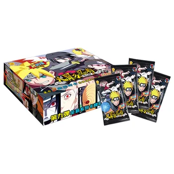 Orijinal Naruto Anime Figürleri Bronzlaşmaya Baraj Flash Kartlar Sasuke Susanoo Koleksiyon Kartları Oyuncaklar Çocuklar için Doğum Günü Hediyeleri 7