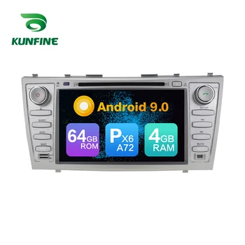 Android 9.0 Çekirdek PX6 A72 Ram 4G Rom 64G araç DVD oynatıcı GPS Multimedya Oynatıcı Araba Stereo TOYOTA CAMRY 2007-2010 İçin radyo ana ünite 8