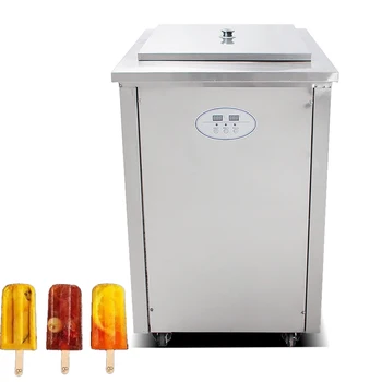40 Adet Kalıp Elektrikli dondurma yapma makinesi Makinesi W / Kompresör Buzdolabı dondurma makinesi Paslanmaz Çelik Yoğurt Süt Ticari 14