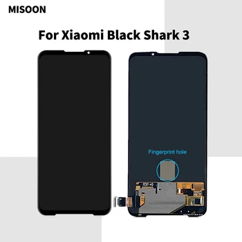 Orijinal Xiaomi Siyah Köpekbalığı 3 lcd ekran dokunmatik ekranlı sayısallaştırıcı grup Siyah Köpekbalığı 3 lcd ekran 17