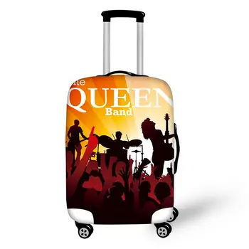 HaoYun Moda Elastik Su geçirmez Bagaj Kapağı Kraliçe Bant Seyahat Bavul Toz geçirmez bavul kılıfı Felyne Bagaj Koruyucu 6