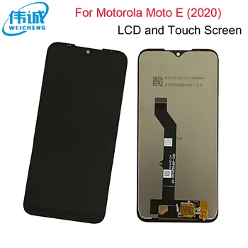 Motorola Moto E 2020 için LCD XT2052-1 Ekran Dokunmatik Panel Sensörü Sayısallaştırıcı Meclisi Değiştirme Moto E 2020 İçin LCD ekran 17