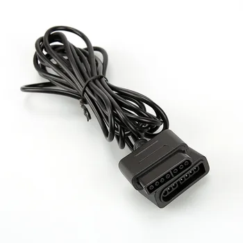 FZQWEG Uzatma kablo tel Kablosu Süper Nintendo SNES Denetleyici Siyah Renk 11