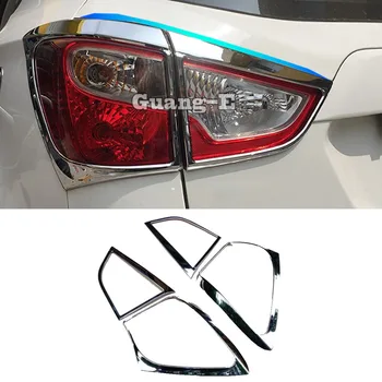 Suzuki S-Cross için Genelinde SX4 2017 2018 2019 2020 Araba Arka Kuyruk Arka İşık lamba çerçevesi Sopa Krom ABS Kapak Trim Paneli 4 adet 9