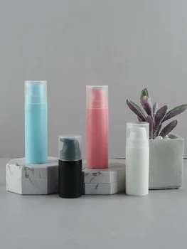 Serum/fondöten/emülsiyon/losyon/göz serumu/örnek ambalaj için 5ML mini havasız şişe kozmetik ambalaj için plastik şişe 14