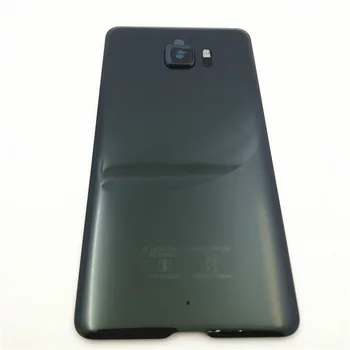 Yeni Orijinal HTC U Ultra Için pil bölmesi kapağı arkası Kapak arka kapak Kılıf Pil Arka Kapı Kamera Lens Yedek Parçalar