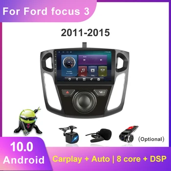 Yeanav 4G Android 11 Araba Radyo Multimedya Video Oynatıcı Ford Focus 3 İçin 2011 2012 2013 2014 2015 Navigasyon GPS Ses 2 DİN 2