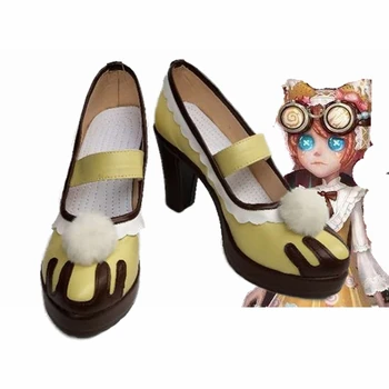 Anime Oyunu Kimlik V Cosplay Ayakkabı Tracy Reznik Makinist Şeker Kız Çünkü Lolita Ayakkabı Kadın / erkek Büyük Artı
