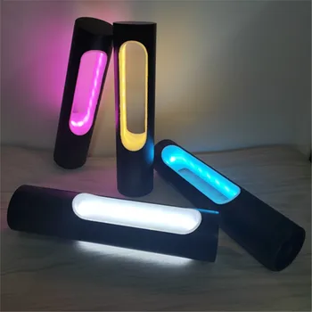 Akülü renkli bar masası Lambaları Yatak Odası Restoran KTV şarj edilebilir pil masa lambası Başucu Modern LED Standı aydınlatma armatürleri 17