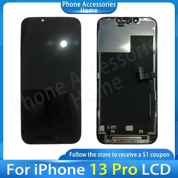 100 % Yeni OLED LCD Ekran iPhone 13 Pro LCD Ekran Sayısallaştırıcı Değiştirme Meclisi İle 3D Dokunmatik Gerçek Tonlar 18