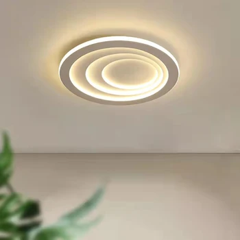 60W 50cm Modern LED tavan ışıkları iç mekan aydınlatması lamba oturma odası yatak odası mutfak için 4