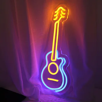 gitar neon ışıkları, led neon burcu, led neon kurulu,esnek led neon, sahte neon 4