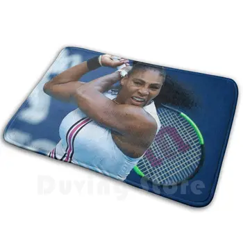 Serena Williams Oyun Tenis Mat Halı Halı Kaymaz Paspaslar Yatak Odası Spor Spor Legends Efsanevi Atlet Kahraman Serena 2
