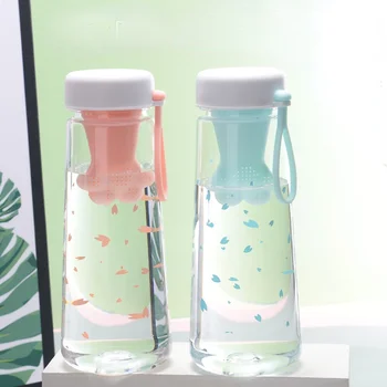 Açık Yaratıcı çocuk Anti-sonbahar Su Bardağı Öğrenci Fincan Su Şişeleri Kore Versiyonu Sevimli kedi pençesi plastik bardak 9
