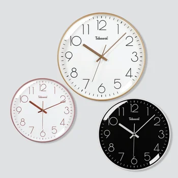 Sessiz Dijital duvar saati Eller Mekanizması Hareketi Clockwork Sanat duvar Saati Modern Tasarım Oturma Odası Horloge Tasarım Dekorasyon 4