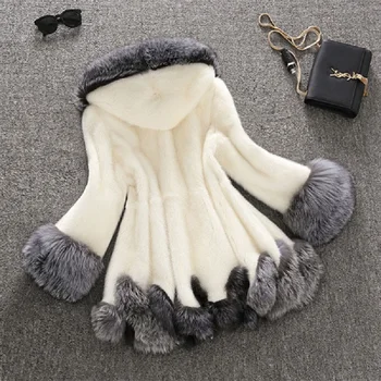 2022 Kış faux kürk ceket bayan Gevşek boyutu XL XXL modası Kış Moda Kalın sıcak tutan kaban Kadife Slim fit Giyim Seksi 10