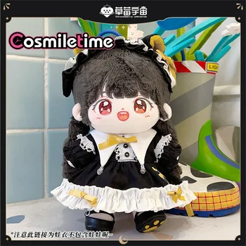 Anderson Kedi Peluş 20cm Bebek Siyah Etek Elbise Giyim Kıyafet Giyinmek çocuk Oyuncakları Kız İçin Anime Oyuncaklar Figürü Hediyeler 1