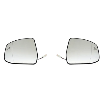 Kapı Kanat yan Ayna cam ısıtmalı kör nokta uyarı destek Plakası Ford Focus İçin MK2 MK3 Mondeo MK4 15