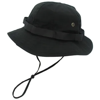 2021 Yeni Erkek MOLLE Kova Şapka Yürüyüş Montaj Balıkçılık güneş şapkaları Kapaklar Pamuk Açık Balıkçı Şapka Yıkanabilir Nefes Akıllı Kap 12