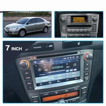 Android 10.0 RAM 4G DVD Stereo Multimedya Toyota Avensis/T25 2003-2008 Radyo GPS Navigasyon Video Otomatik sesli navigasyon Kafa 13