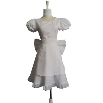 2022 Alice Delilik Verir kadınlar için beyaz elbise Cosplay Kostüm parti 12