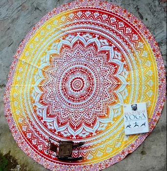 Hindistan Goblen Tüy Çiçek Geometri Lotus Mandala Duvar Asılı Bohemia Plaj Cappa Yatak Örtüsü Yoga Mat Battaniye Bikini Cover Up 6