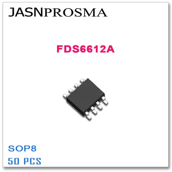 JASNPROSMA FDS6612A SOP8 50 ADET FDS6612 6612 30 V N Kanallı Yüksek kaliteli FDS 17
