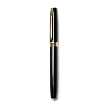 Metal dolma kalem Kaligrafi dolma kalem 0.5 mm F Uç Doldurulabilir Dönüştürücü Hediye Kalem Kutusu Kadın Erkek Günlük 10