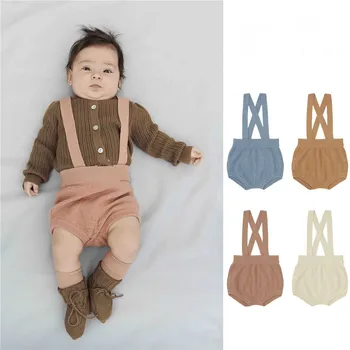 EnkeliBB Bebek Örgü Tulum Marka Tasarımcısı Erkek Bebek Kız Giysileri Güzel Bebek Giysileri F * Toddler Unisex Örgü Gaf 15