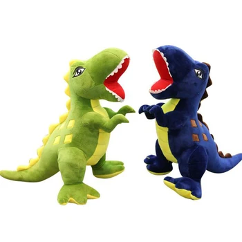 Çocuk peluş oyuncak kızgın Tyrannosaurus Rex bebek çocuk Noel doğum günü dolması peluş oyuncak hediye 3