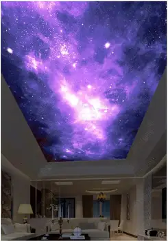 Özel fotoğraf duvar kağıdı 3d tavan duvar kağıdı HD büyük resim fantezi yıldız gökyüzü tavan zenith duvar duvar kağıtları oturma odası için