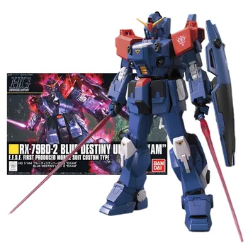 Bandai Hakiki Gundam model seti Anime Figürü HG 1/144 Mavi Kader Ünitesi 2 
