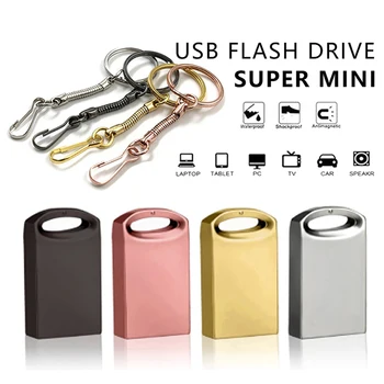Mini Usb 3.0 64 GB-1/2 TB Flash sürücü yüksek hızlı veri bellek depolama Disk Sopa Anahtarlık 8
