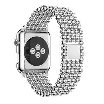 Apple İçin profesyonel Paslanmaz Çelik Askısı Bant 42mm 44mm 38mm/40mm Tarzı iwatch bant Metal Bilezik iwatch 3 2 1 4 5 İzle  3