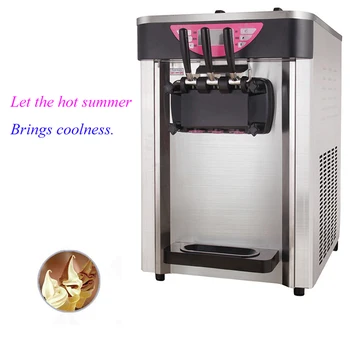 Masa Üstü Mini Yumuşak Dondurma Makinesi Fabrika Fiyat Sıcak Satış 19